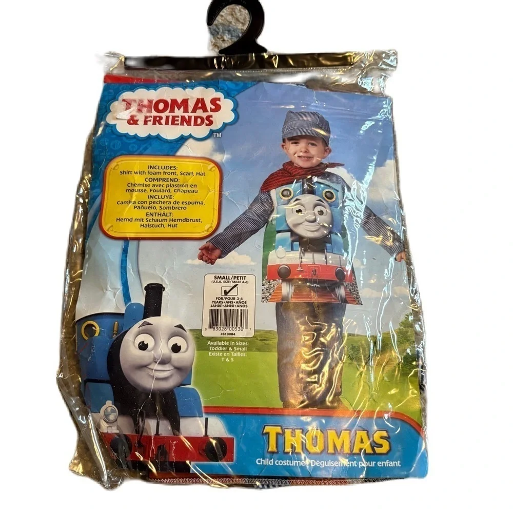 Vintage Thomas & Friends Child Costume Train Small 3-4 Halloween Conductor